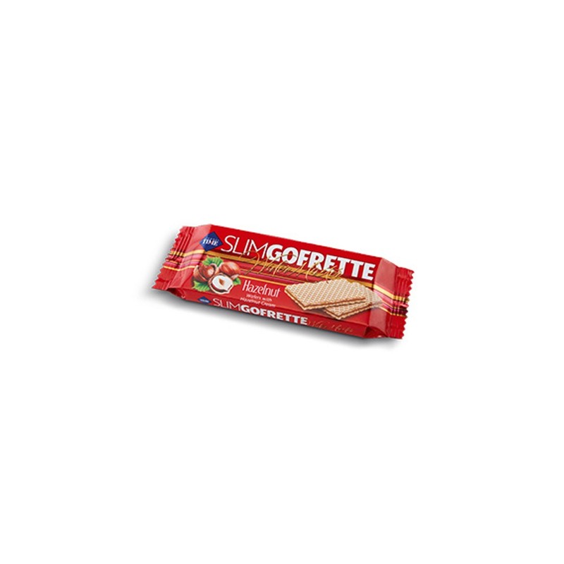 Slim Gofrette Haselnuss 128gr